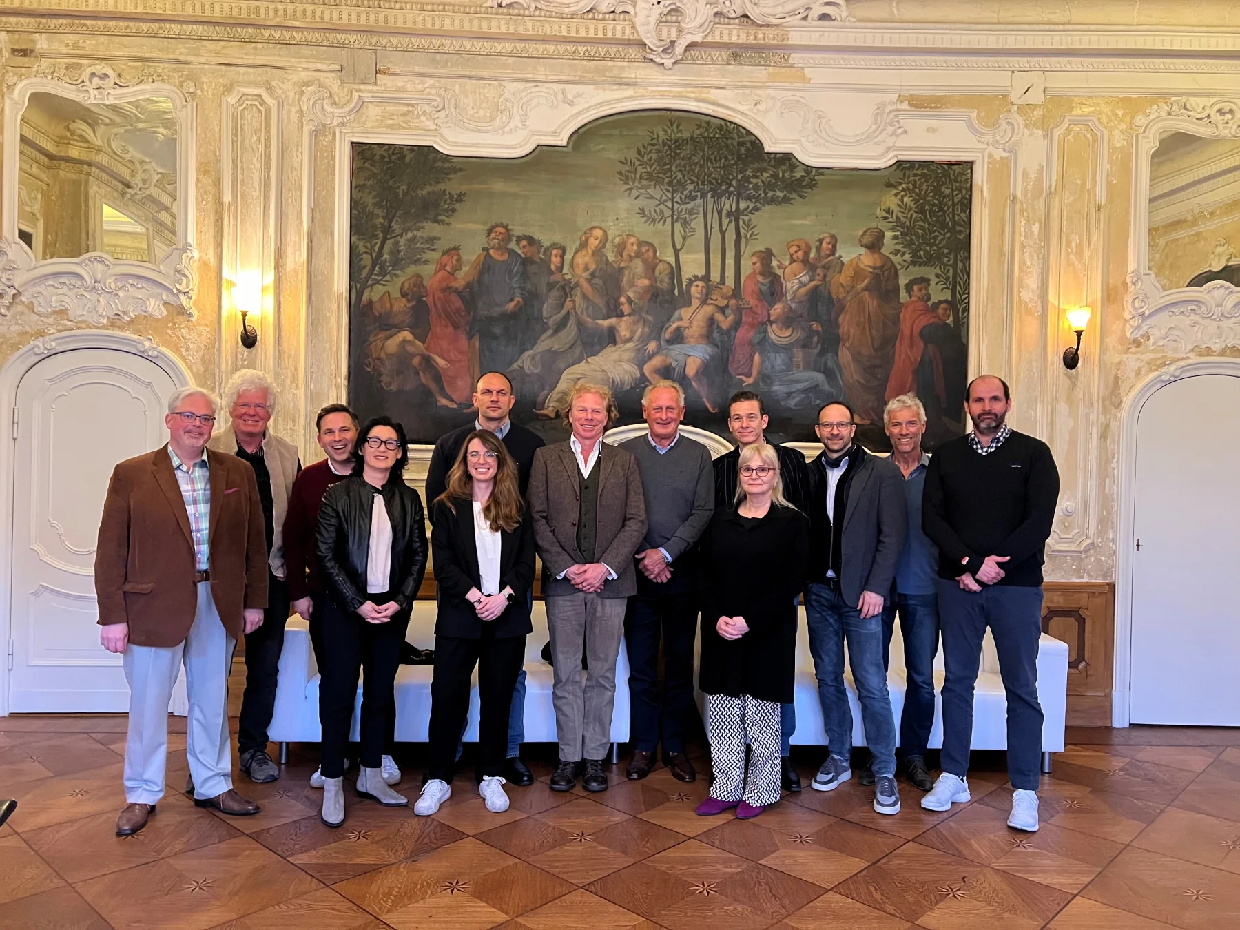 Gruppenfoto der Gründungsmitglieder am 2. April 2025